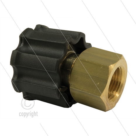 AR1 - M22x1,5 - wartel - messing - 250 Bar - &Oslash;15mm - max 160&deg;C - 3/8&quot; bi