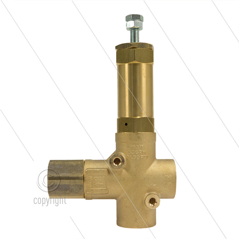 VRP175 - veiligheids / drukregelventiel - 150 Bar - 200 l/min - 60&deg;C - In: 1&quot; bi - Uit:1&quot; bi - Bypass: 1&quot; bi