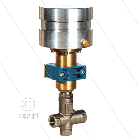VRPP 600 - pneum. drukregelaar - RVS303 - 560 Bar - 80 l/min - 60&deg;C - Multi-user - 3 x 1/2&quot; bi