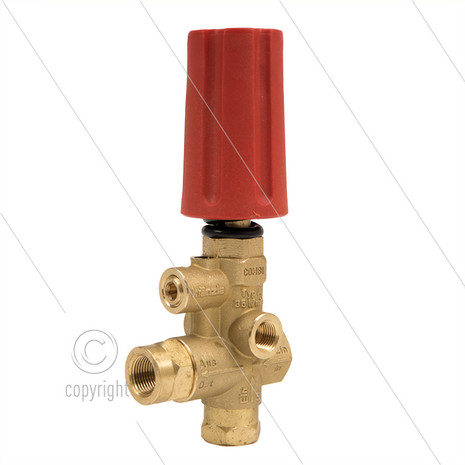 UL250H - drukregelautomaat - 250 Bar - 35 l/min - max 80&deg;C - In: 3/8&quot; bi - Uit: 3/8&quot; bi - Bypass: 1/4&quot; bi