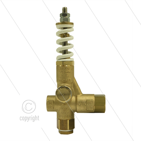Pulsar RV - drukregelautomaat - 160 Bar - 40 l/min - 60&deg;C - In: 3/8&quot; bi - Uit: 3/8&quot; bi - Bypass: 3/8&quot; bi