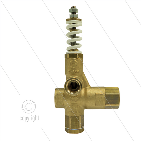 VB85/160-RV - 160 Bar - 80 l/min - max 90&deg;C - In: 1/2&quot; bi - Uit: 1/2&quot; bi - Bypass: 1/2&quot; bi