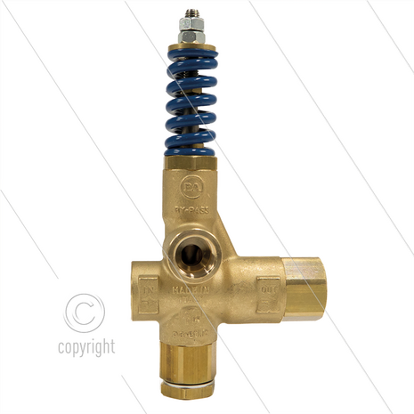 VB85/280-RV - 280 Bar - 80 l/min - max 90&deg;C - In: 1/2&quot; bi - Uit: 1/2&quot; bi - Bypass: 1/2&quot; bi