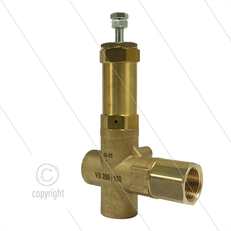 VB200/150 - 150 Bar - 200 l/min - Viton - max 60&deg;C - In: 1&quot; bi - Uit: 1&quot; bi - Bypass: 1&quot; bi