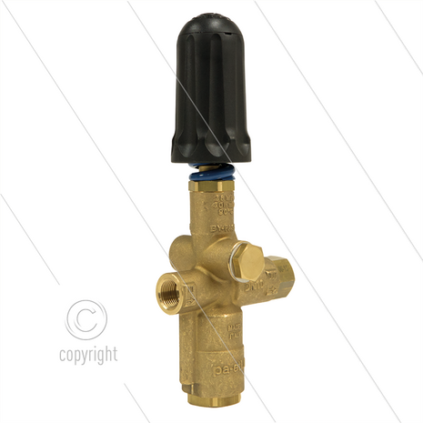 Pulsar Zero - 280 Bar - 9 tot 40 l/min - max 60&deg;C - In: 3/8&quot; bi - Uit: 3/8&quot; bi - Bypass: 3/8&quot; bi