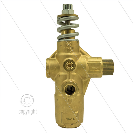 VB16 - drukregelautomaat - 500 Bar - 80 l/min - 60&deg;C - In: 1/2&quot; bi - Uit: 1/2&quot; bi - Bypass: 1/2&quot; bi