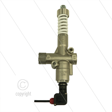 VB60/250 Zero - met schakelaar - RVS303 - 250 Bar - 9 tot 60 l/min - max 60&deg;C - In: 1/2&quot; bi - Uit: 1/2&quot; bi - Bypass: 1/2&quot; bi
