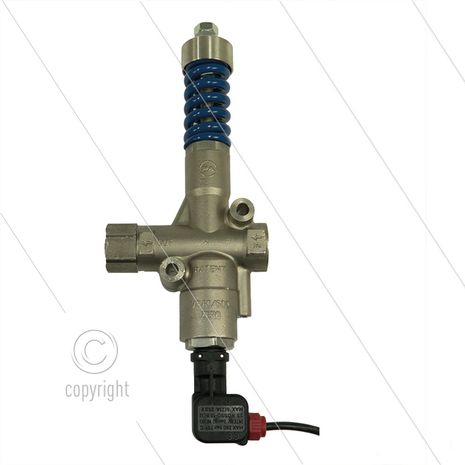 VB60/400 Zero - met schakelaar en restrictieplaatjes - RVS303 - 400 Bar - 9 tot 60 l/min - max 60&deg;C - In: 1/2&quot; bi - Uit: 1/2&quot; bi - Bypass: 1/2&quot; bi