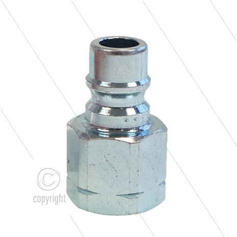 Snap-Tite - nippel - staal - 759 Bar - 3/8&quot; bi