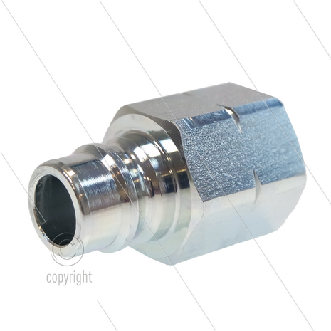 Snap-Tite - nippel - staal - 759 Bar - 1/2&quot; bi