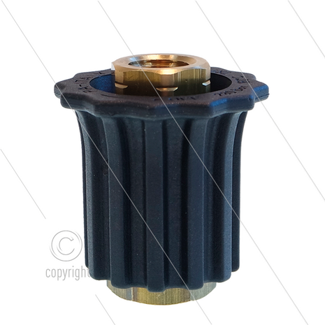 TR1 - verstelbare nozzlehouder - 250 Bar - 30 l/min - max 160&deg;C - 1/4&quot; BSP bi x 1/4&quot; Npt bi