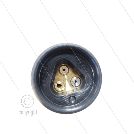 GS3 - drieweg nozzlehouder - 0.045 - 220 Bar - 40 l/min - max 80&deg;C - LD-nozzle 40-200 - 1/4&quot; bi