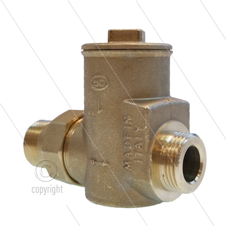 Strainer - messing - 400 m&micro; - 16 Bar - 70 l/min - 2 x 1&quot; bu