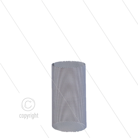 Zeef voor strainer 1/2&quot; - Model F5 - 27x50mm - 50mesh - 300&micro;m - t.b.v. TCP1500041 + 43