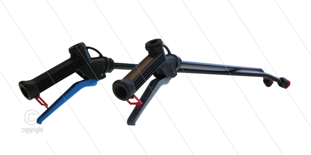 CP12 - Chemie-pistool - 1/2&quot; bi - PVC lans - L=750mm - 25 Bar - 30 l/min - max 50&deg;C - nozzle 110.30 - incl. filter en afdichting