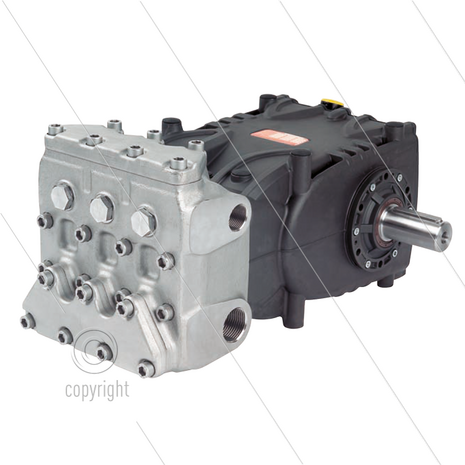 SS7030 plunjerpomp - RVS - 30 l/min - 200 Bar - 1450 tpm - 11,8 kW - max 85&deg;C - As R - serie 70 SS