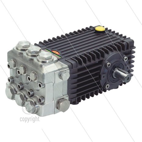 SSE2041 plunjerpomp - RVS - 41 l/min - 200 Bar - 1450 tpm - 15,66 kW - max 85&deg;C - As R - serie 66 SS
