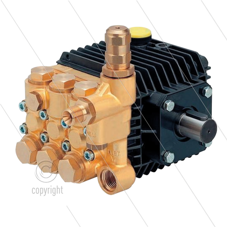 FE5101 nevelpomp met drukregelaar - 1 l/min - 100 Bar - 1450 tpm - 0,21 kW - As R - serie 51