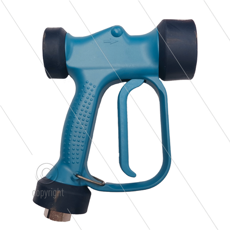 RB65 - blauw - messing - 24 Bar - 60 l/min - max 90&deg;C - 1/2&quot; bi