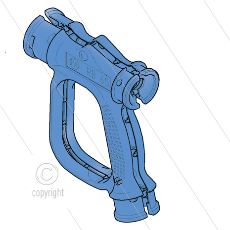 RB65 - behuizing - 100 l/min - incl. schroeven