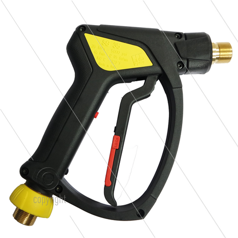 SG35 K - HD pistool - Easy Pull - met swivel - 310 Bar - 45 l/min - max 160&deg;C - 2 x M22x1,5 bu