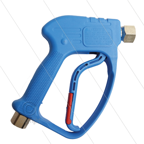 RL34 - HD pistool - met swivel - 180 Bar - 80 l/min - max 160&deg;C - 2 x 1/2&quot; bi - voor schuim - met grote doorlaat