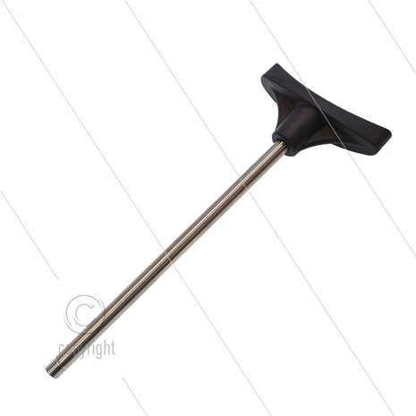 Schoudersteun t.b.v. HD-pistolen RL84 / 124 / 204 / 600 - L=300mm - 1/4&quot; bu BSP