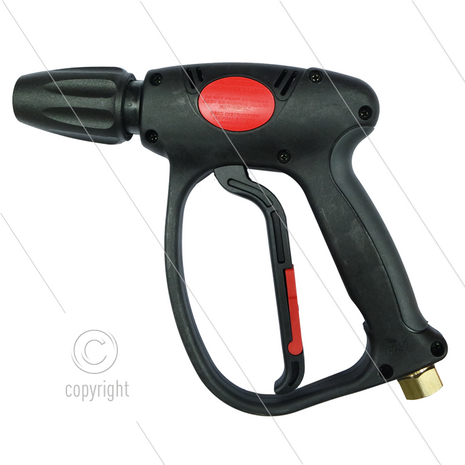 ML955 - HD-pistool - met swivel - 360 Bar - 40 l/min - max 160&deg;C - 3/8&#039; bi x KEW voorzetkoppeling