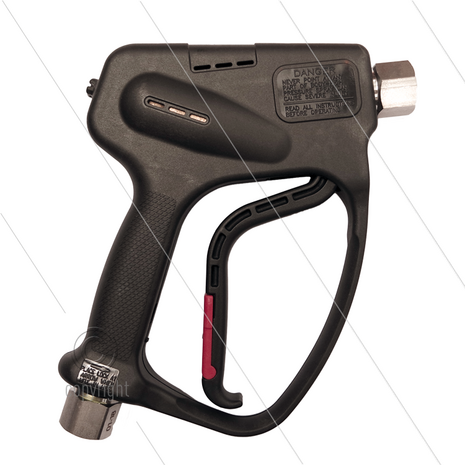 RL84 - HD-pistool - RVS / messing - 500 Bar - 80 l/min - max 100&deg;C - 2 x 1/2&quot; bi - BSP