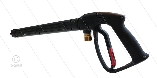 RL200 - HD pistool met lans S4 en M22 wartel - 200 Bar - 30 l/min - max 160&deg;C - 3/8&quot; bi x M22 wartel AR1