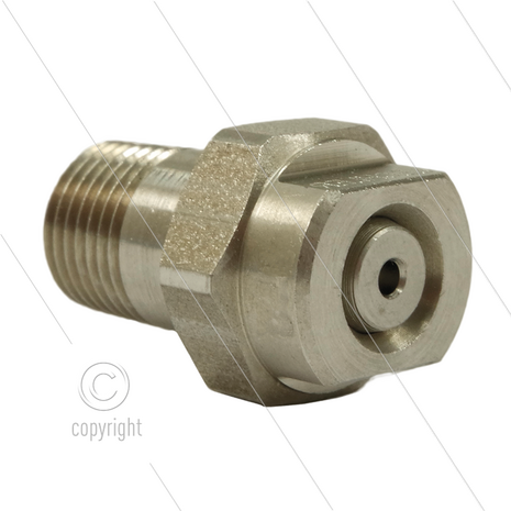 Nozzle 1/8&quot; bu - 00100 - spuithoek 0&deg;