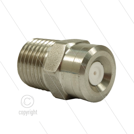 Nozzle 1/4&quot; bu - 00020 - keramisch - spuithoek 0&deg;