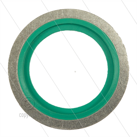 Multi-seal afdichtring - RVS - 1 1/4&quot; - dikte 3,0mm - 3 stuks