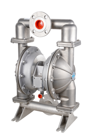 Ovell A20SA 50 mm (2″) RVS Membraanpomp