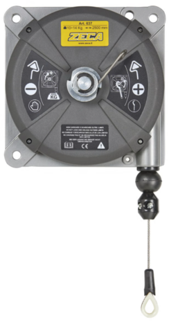 Zeca balancer 636  8 - 10 kg. 2500 mm kabel