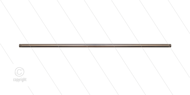 RP201 lans - L=800mm - recht - RVS - 400 Bar - max 150&deg;C - 2 x 1/4&quot; bu