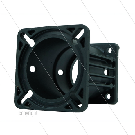ZF080 - tussenflens - pompserie: 44 - 50 - 51 - 53(E1) - 58(E2) - 60(VHT) - 63(VHT) - E-motor: B3/B14 - IEC 80
