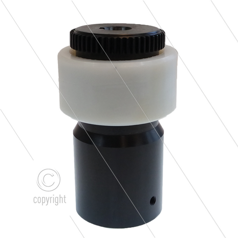 ZG66160 - Flex koppeling - E-motor B3/B14 - IEC 160 - as &Oslash;24x42mm - pompserie: 47(VHT) - 66(VHT-SS)