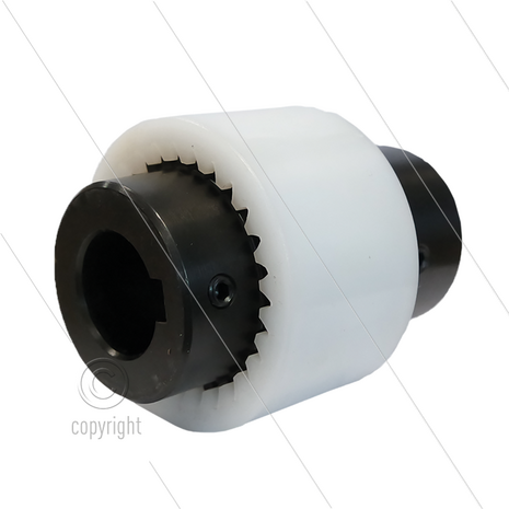 ZG70160 - flex koppeling - E-motor: B3/B14 - IEC 160 - as &Oslash;30x42mm - pompserie: 70(VHT-SS)
