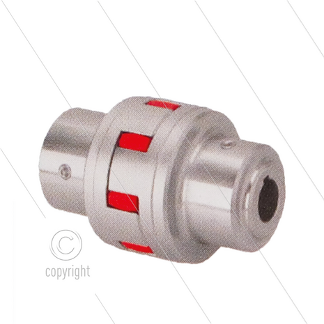 ZGH70SB - Flex koppeling - Hydrauliek SAE B - as &Oslash;30x25,4mm - pompserie: 70(VHT-SS)