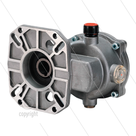 B24 - reductiekast - serie Speck - 2.176 : 1 - 1&quot; x 28mm - (max. 17,7kW)