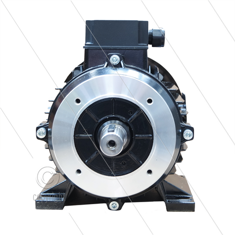E-motor 5.5 kW - 400/690V - &Oslash;28mm uitwendige as - B3/B14 (flens 110x130x160) - IEC 112 - flensen ZF044/ZF091/ZF151