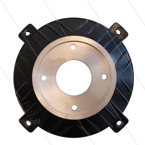 Flens voor 3,0 kW 220V motor - met pasrand inw. &Oslash;90mm - IEC 100 - pomp W99