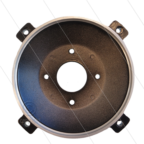 Flens voor 3,0 kW 220V motor - met pasrand inw. &Oslash;90mm - IEC 100 - pomp W99