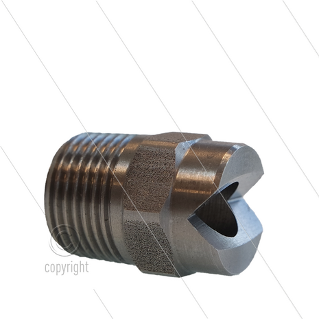 Nozzle 3/8&quot; bu - 40.150 - LD - RVS - t.b.v. 120cm RP72 schuimlans