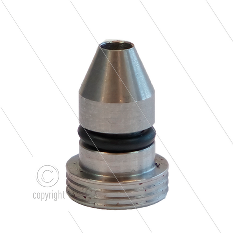 Injectornozzle RP72 met O-ring - 2,0mm - groen (