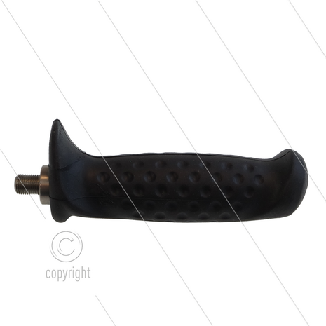 Zijhandgreep - RVS incl. rubber - t.b.v. RP2 + RP72 Lansen