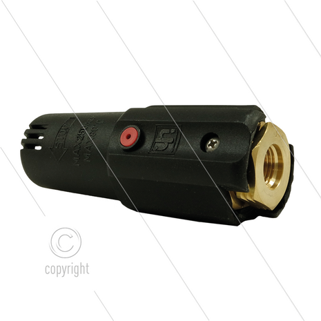 Rotomax 1 - 1/4&quot; bi - min/max 5,6 t/m 14,3 l/min - 40 t/m 250 Bar - Rode markering
