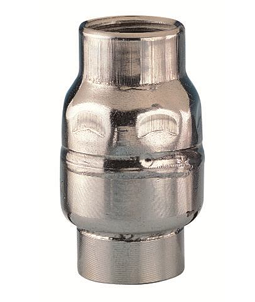 RVS 304 Veerbelaste terugslagklep 1/2&quot;