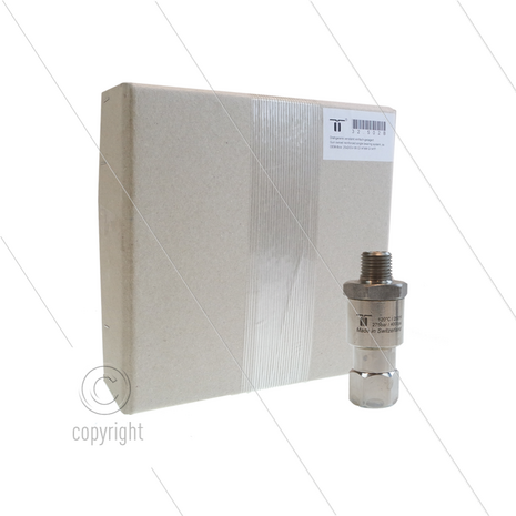 DGV Swivel - Box inhoud 25 stuks - recht - 1 lager - 1/4"bi x 1/4"bu - 275 Bar - NW6 - 30 tpm - max 120&deg;C - Afdichting NBR